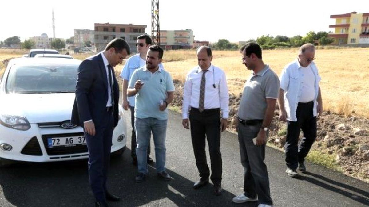 Batman Valisi Ulaşım ve Alt Yapı Yatırımlarını Yerinde İnceledi