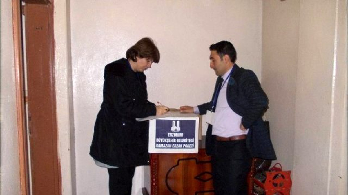 Büyükşehir Belediyesi\'nden Ramazan Ayı Gıda Yardımı
