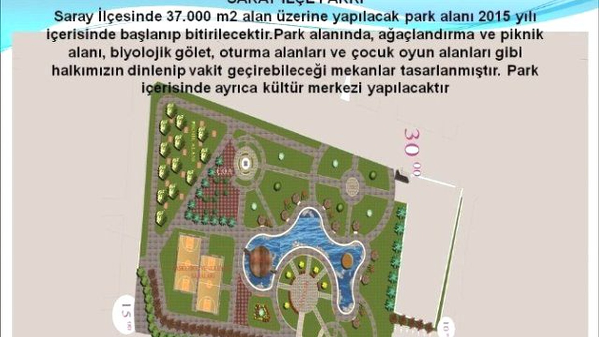 Büyükşehir Belediyesi, Yapımına Başladığı Parklarla Kente Nefes Aldıracak