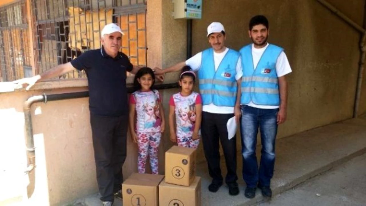 Darıca Belediyesinden Suriyeli Ailelere Yardım