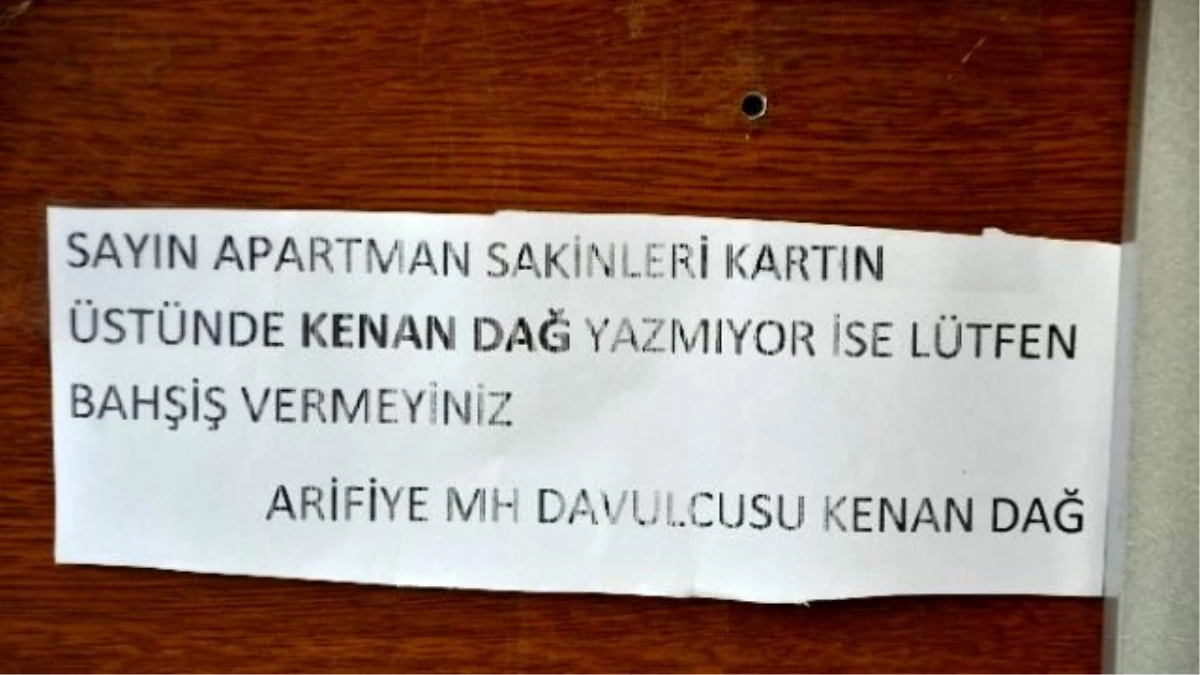 Davulcu Kenan Uyarıyor