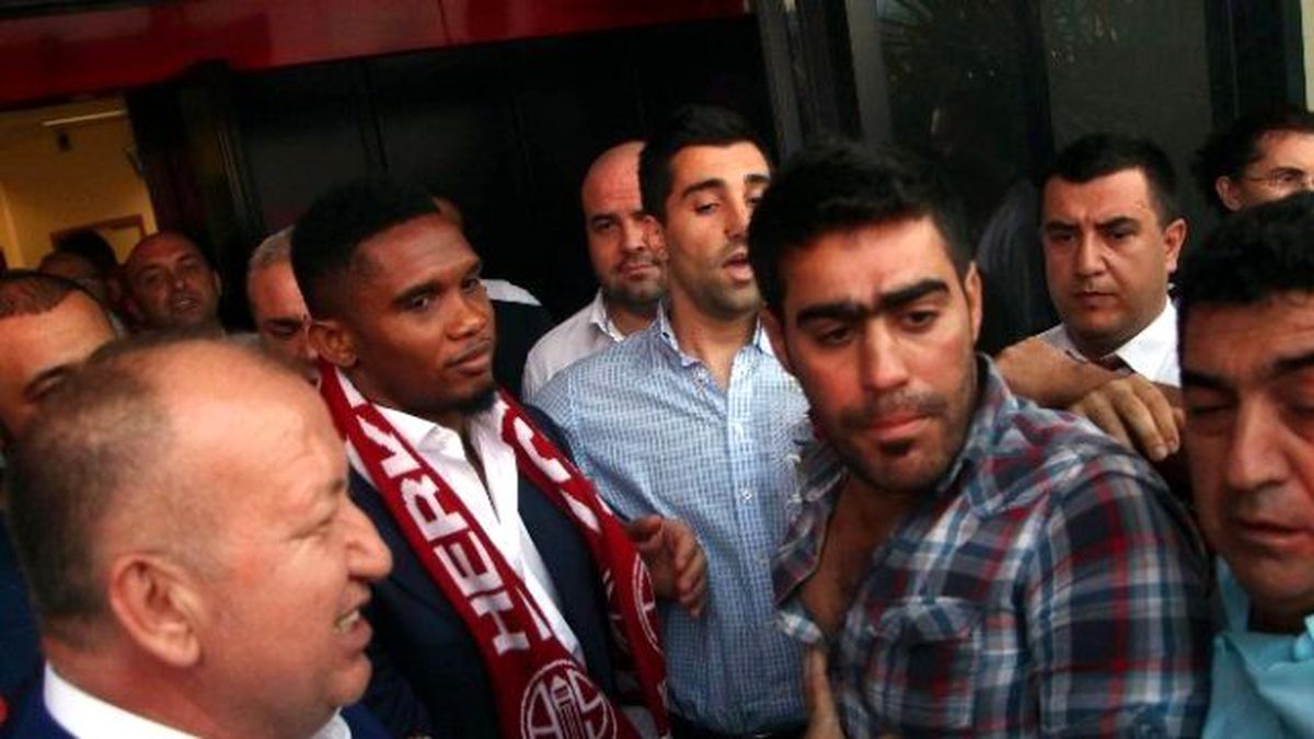 Eto\'o Antalya\'ya Geldi