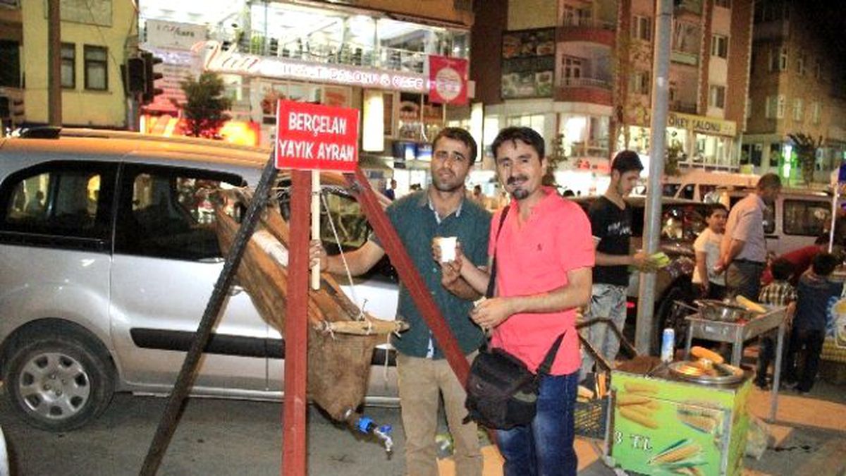 Hakkari\'de Yayık Ayranına Yoğun İlgi