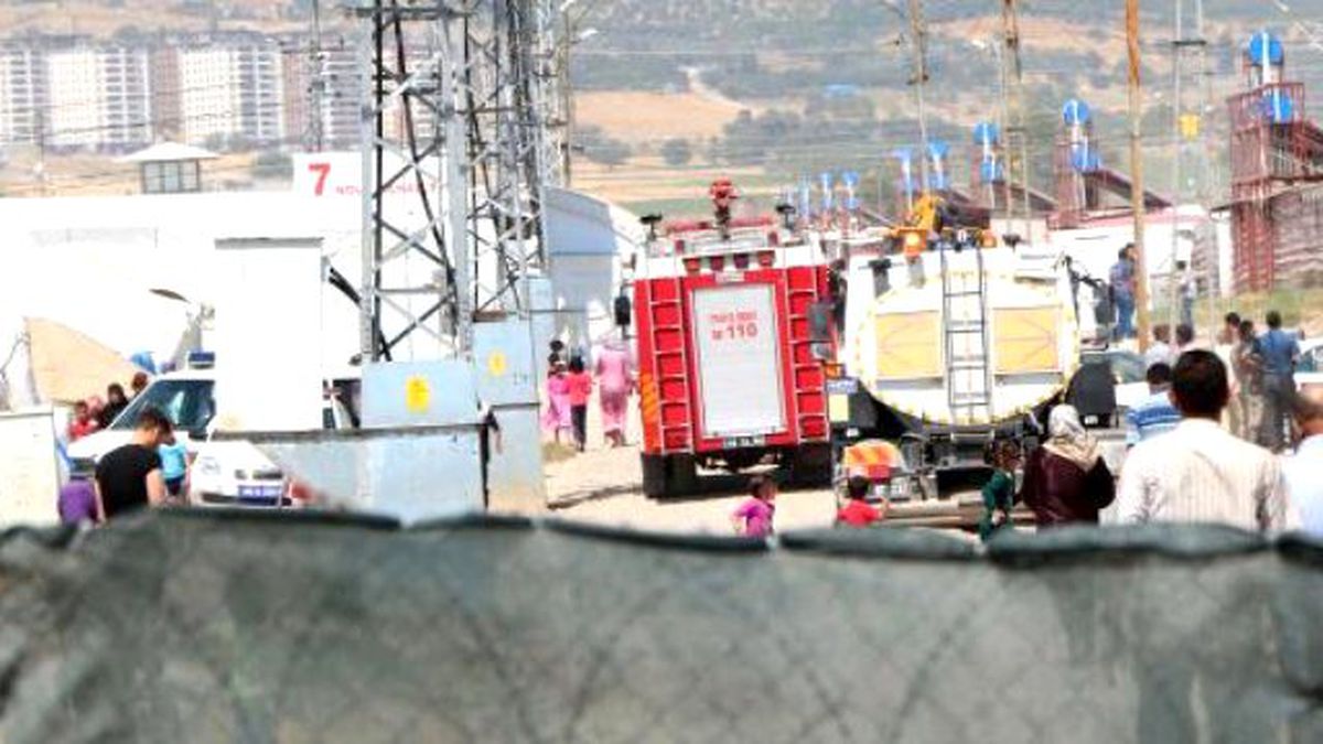 Kahramanmaraş\'taki Çadırkentte Yangın: Suriyeli 2 Kardeş Öldü