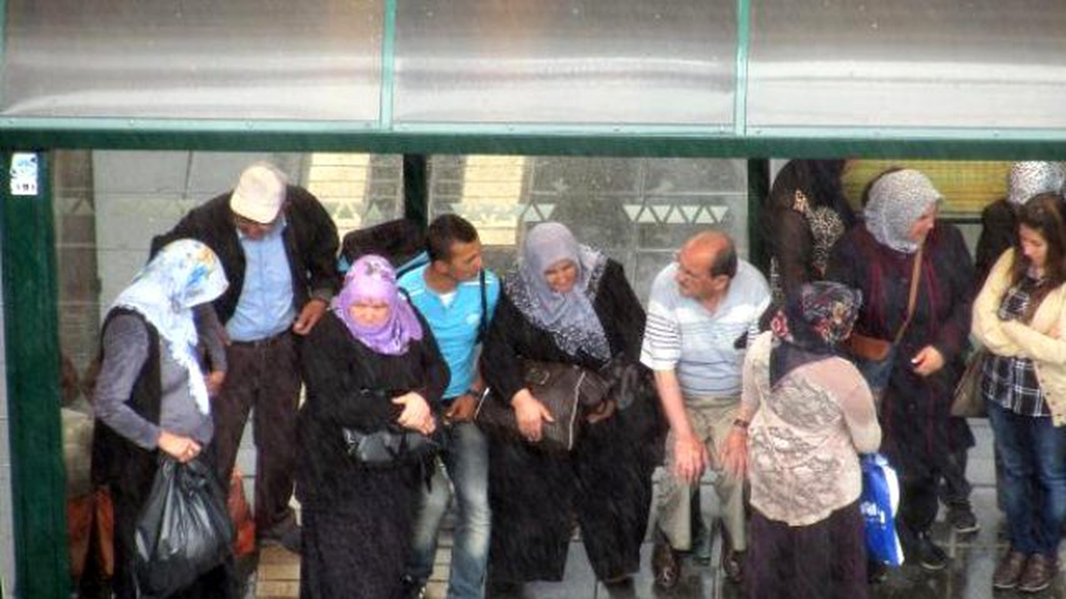 Kayseri\'de Şiddetli Yağış Yaşamı Olumsuz Etkiledi