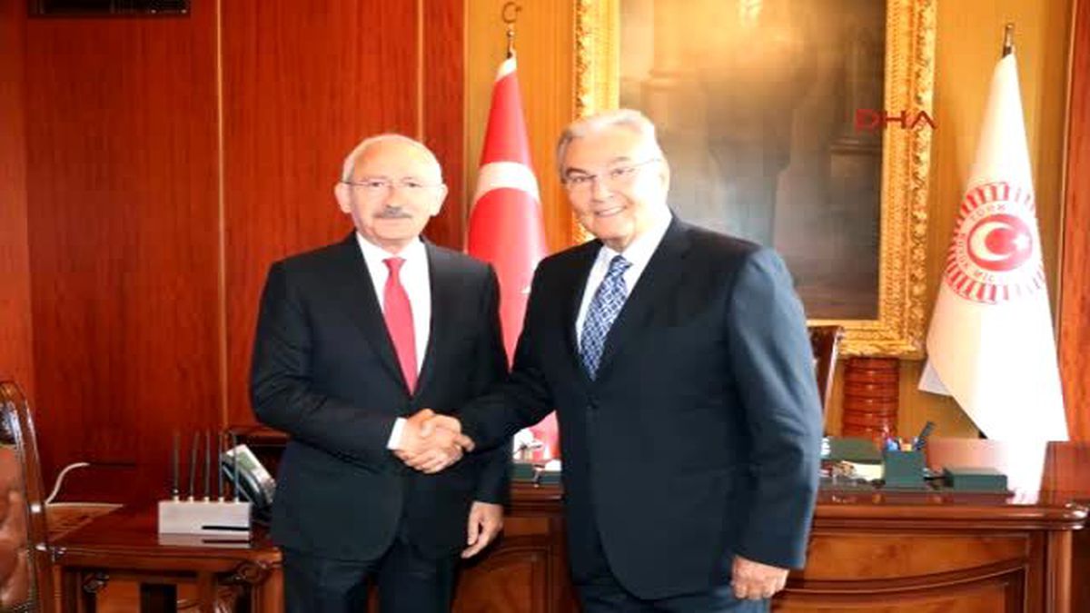 Kılıçdaroğlu Deniz Baykal ile Görüştü