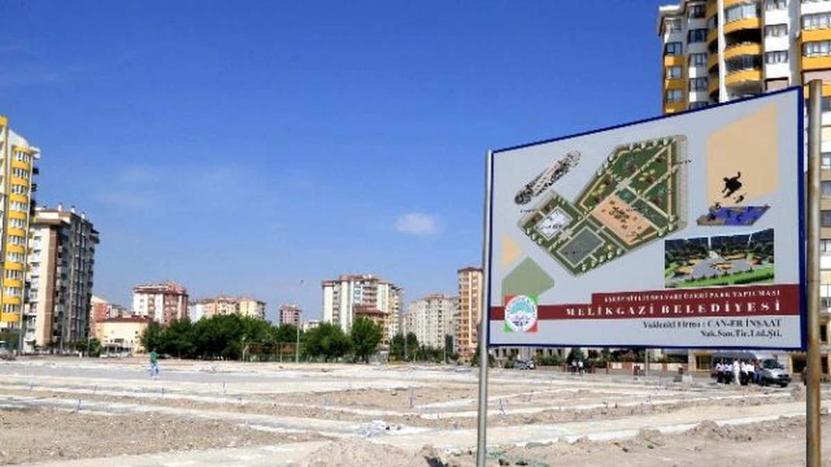 Köşk Mahallesine Çok Amaçlı ve Büyük Öyçekli Park Yapımı
