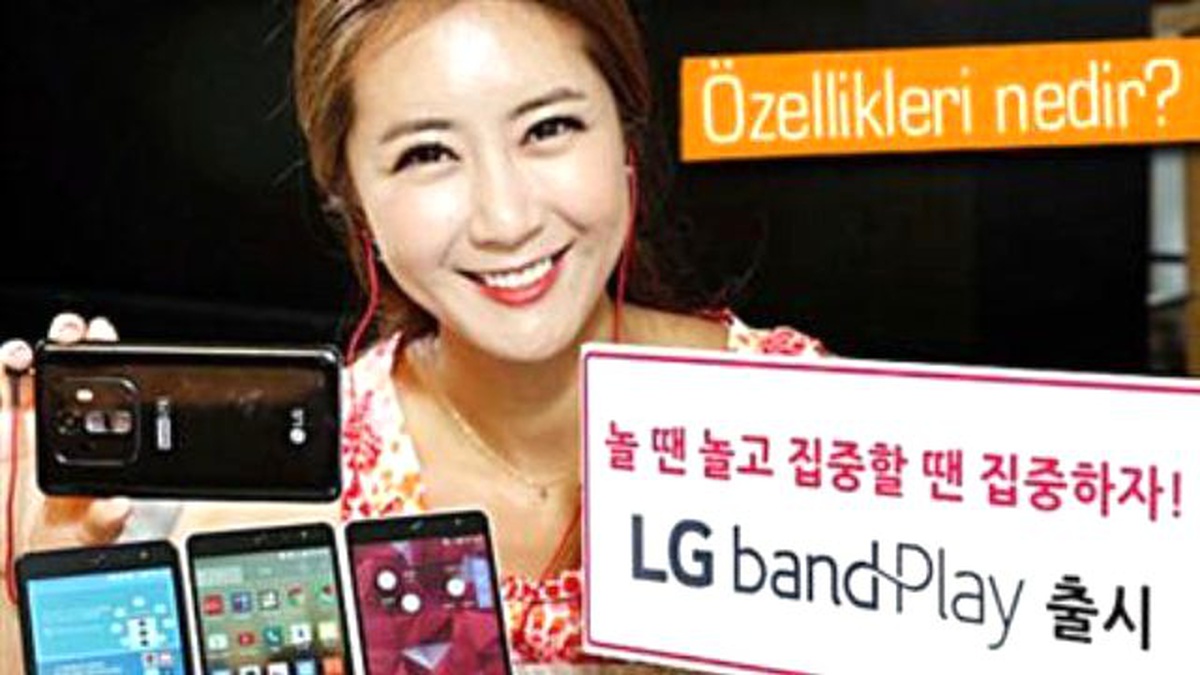 Lg, Yeni Akıllı Telefonu Band Play\'i Duyurdu