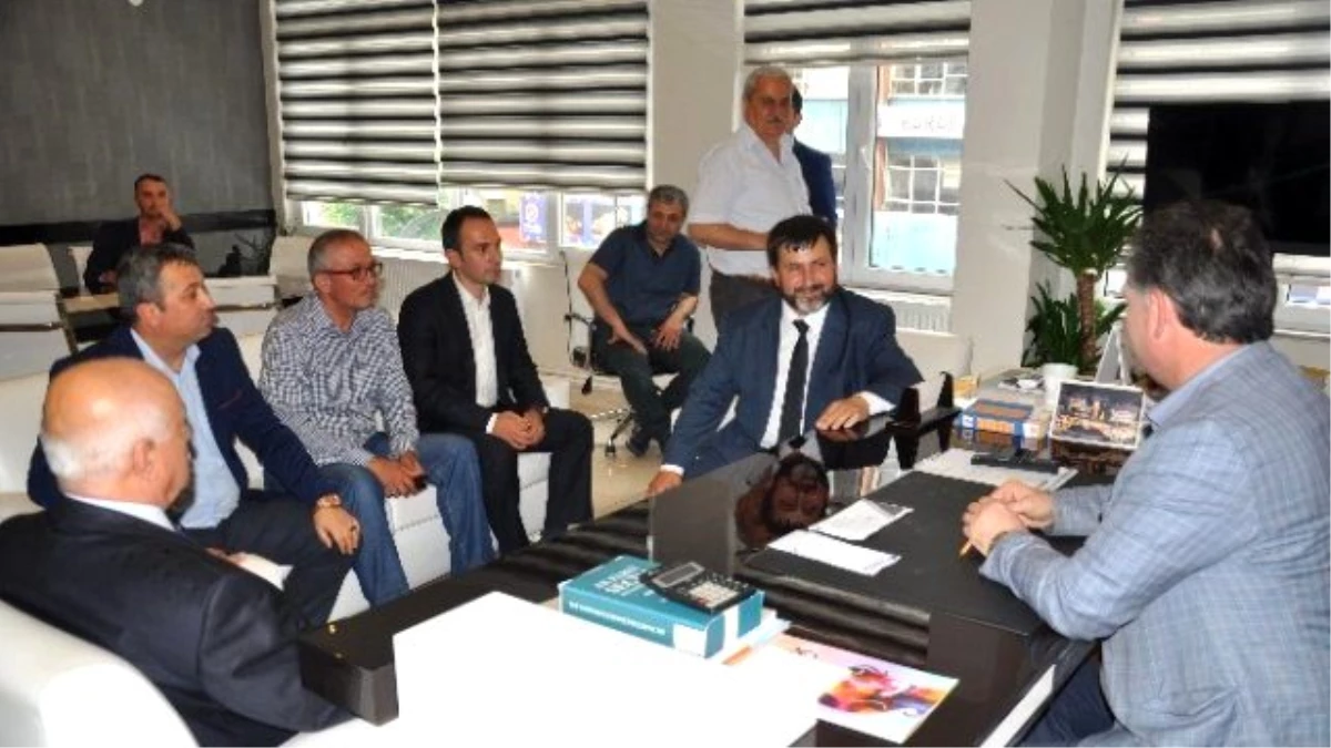 MHP Karabük Milletvekili Yalçın\'dan AK Parti\'ye Ziyaret