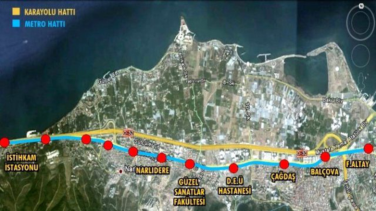 Narlıdere Metrosu İçin İkinci Adım