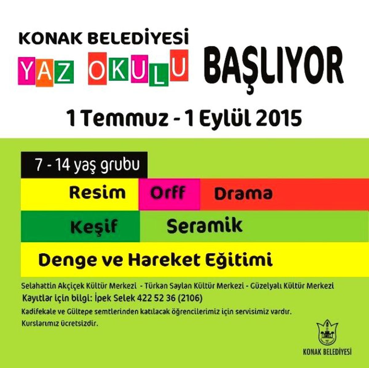 Öğrenciler Tatilde Hem Eğlenecek, Hem Öğrenecek