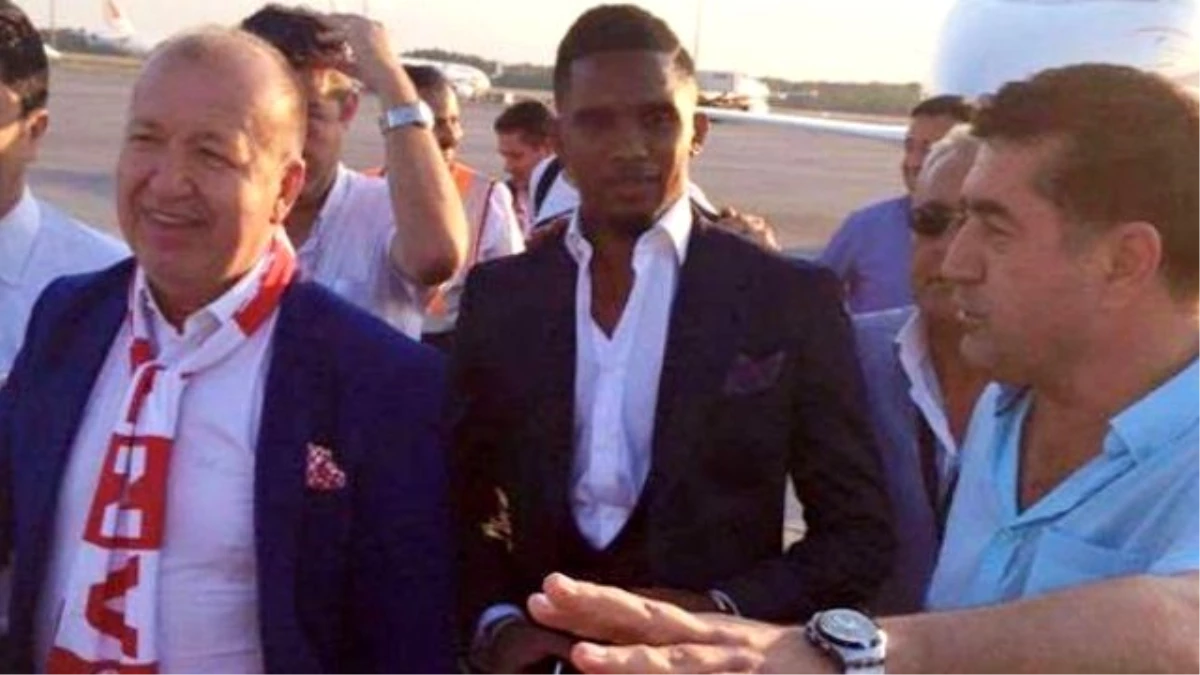 Samuel Eto\'o Antalya\'da