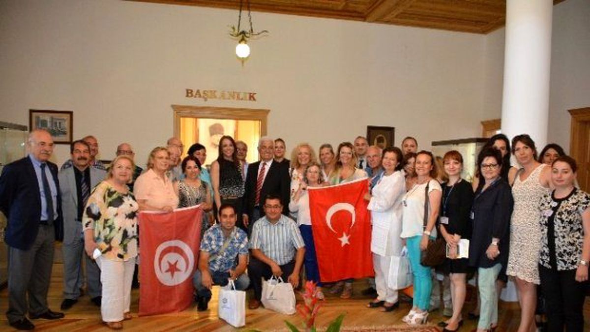 Tunus Heyeti\'nden Başkan Gürün\'e Ziyaret