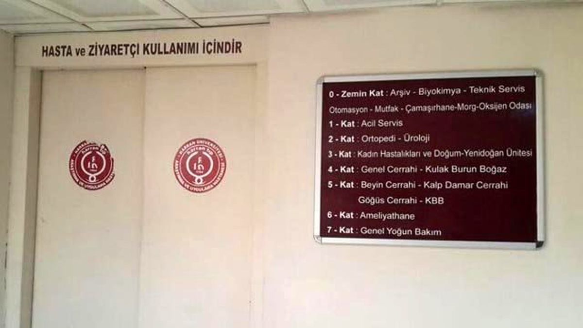 Üniversite Hastanesinde Asansör Çilesi