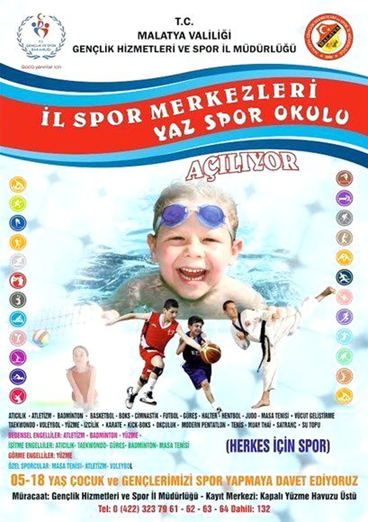 Yaz Spor Okullarında Tahmini Sayının Üzerine Çıkıldı
