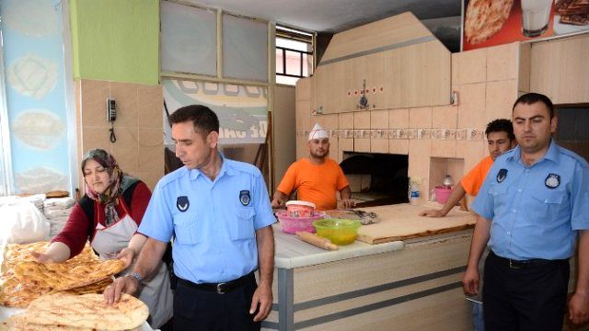 Aksaray\'da Ekmek ve Pide Fırınları Denetledi