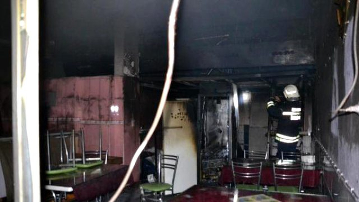 Andırın\'da Lahmacun Fırınında Yangın