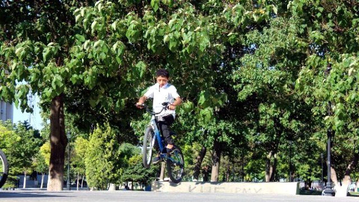 Çocukların Bisikletle Oyunu Korkuttu