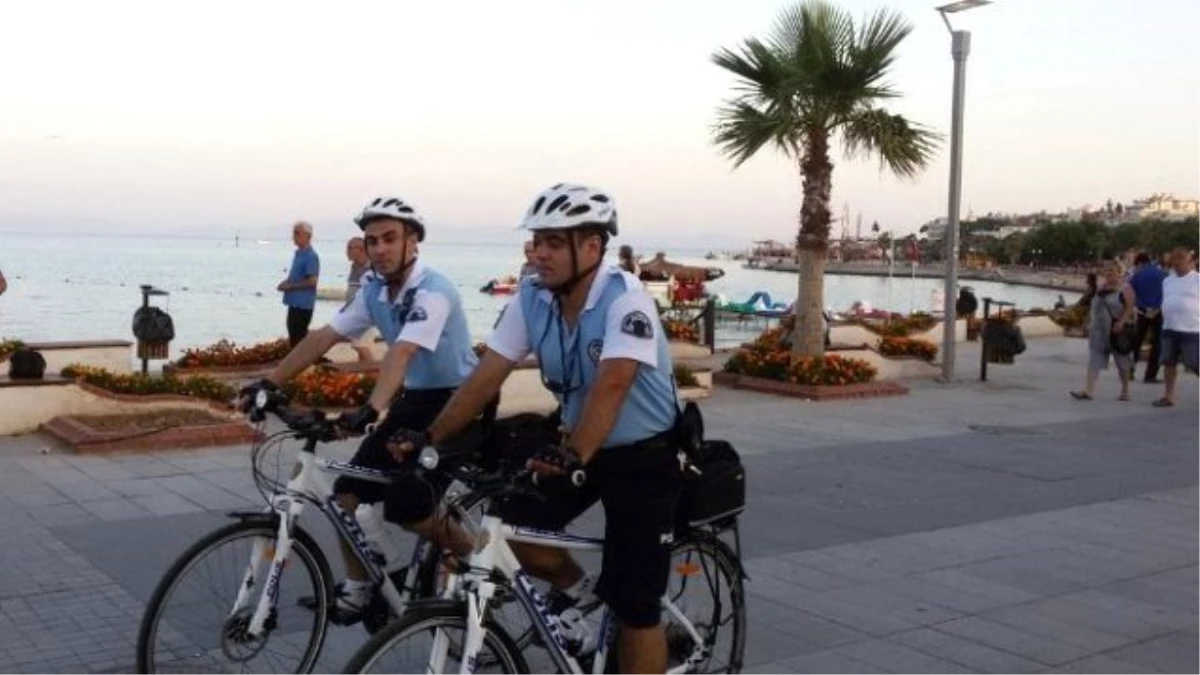 Didim Yalı Caddesi Bisikletli Polislere Emanet