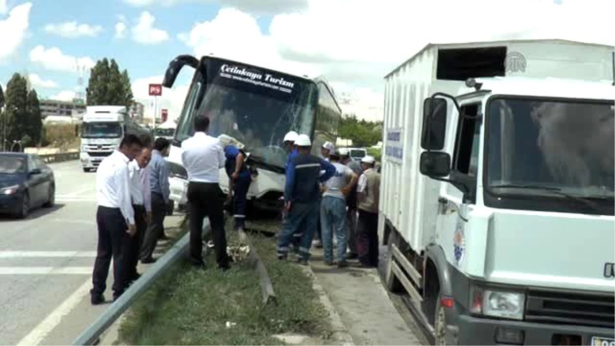 Gölbaşı\'nda Trafik Kazası: 1 Yaralı