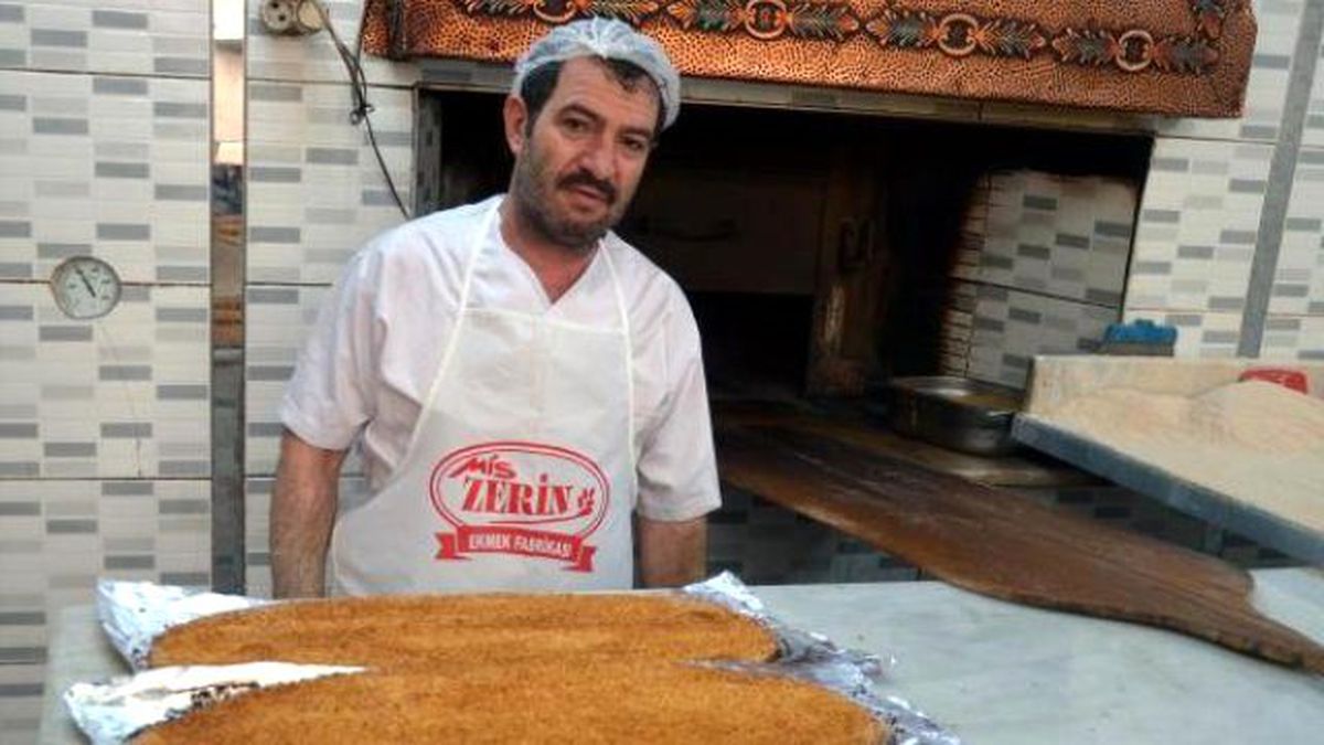 Kayseri'de İftar ve Sahurluk Tahinli Pide