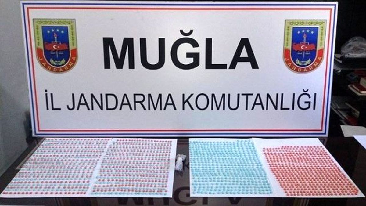 Marmaris\'te Uyuşturucu Hap Operasyonu