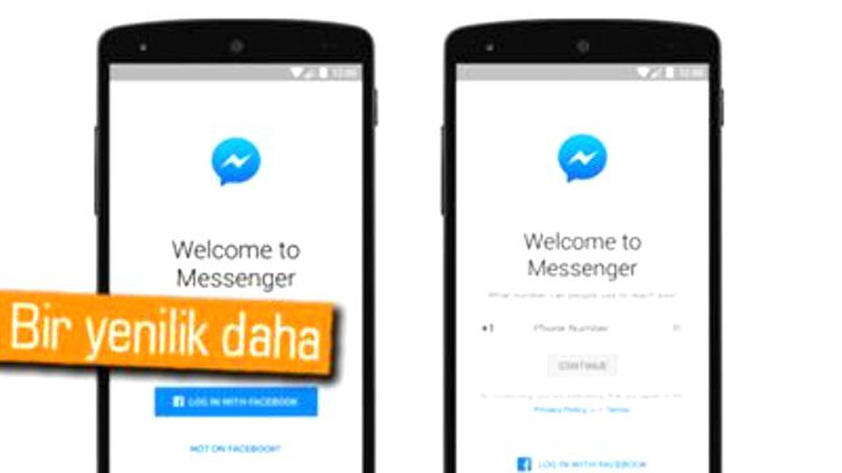 Messenger Artık Facebook Hesabı Olmadan da Kullanılabilecek