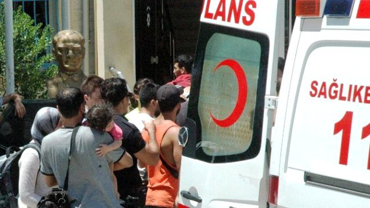 Suriyeli Kaçaklar, Bodrum Emniyet Müdürlüğü\'nü Çamaşırhaneye Çevirdi