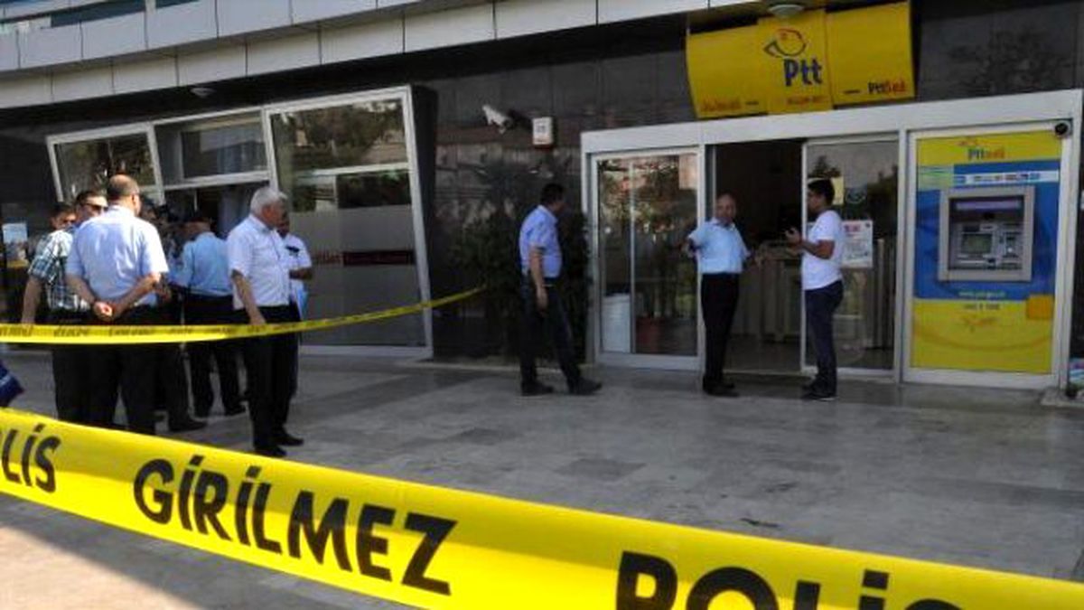 Tıraş Köpüklü PTT Şubesi Soygunu