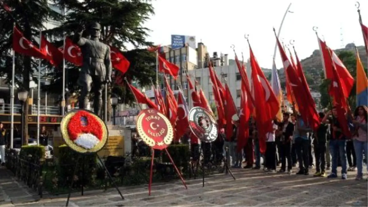 Atatürk\'ün Tokat\'a Gelişinin 96\'ıncı Yıl Dönümü Kutlandı