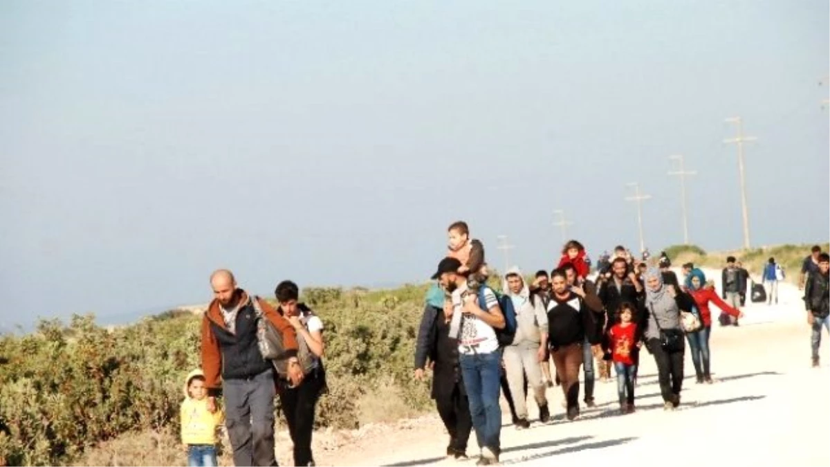 Didim\'de 80 Suriyeli Göçmenin Kaçışına Sahil Güvenlik İzin Vermedi