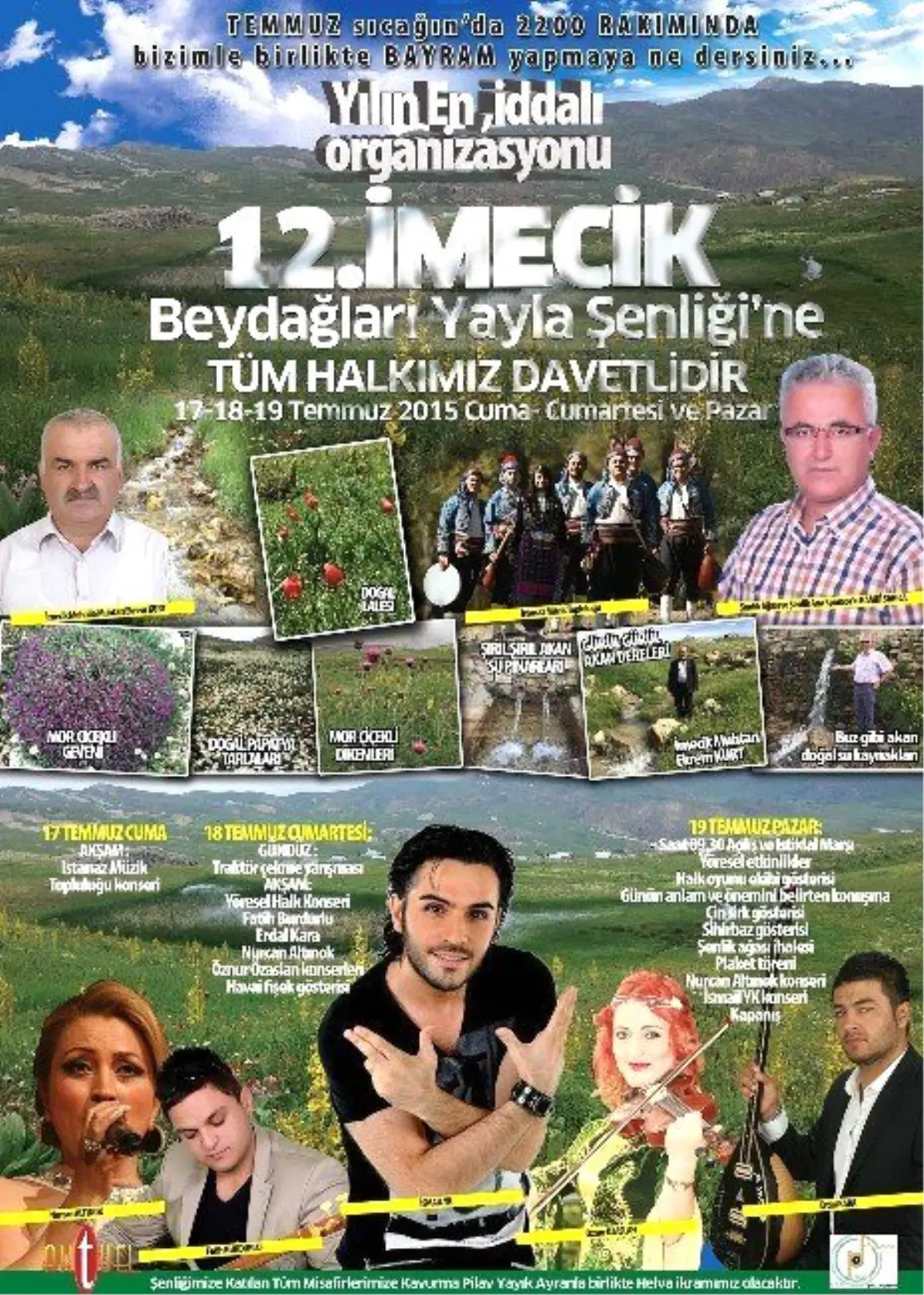 İmecikliler Şenliğe Hazır