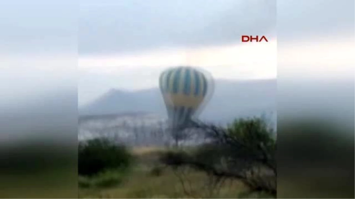 Kapadokya\'daki Balon Kazası Saniye Saniye Kamerada