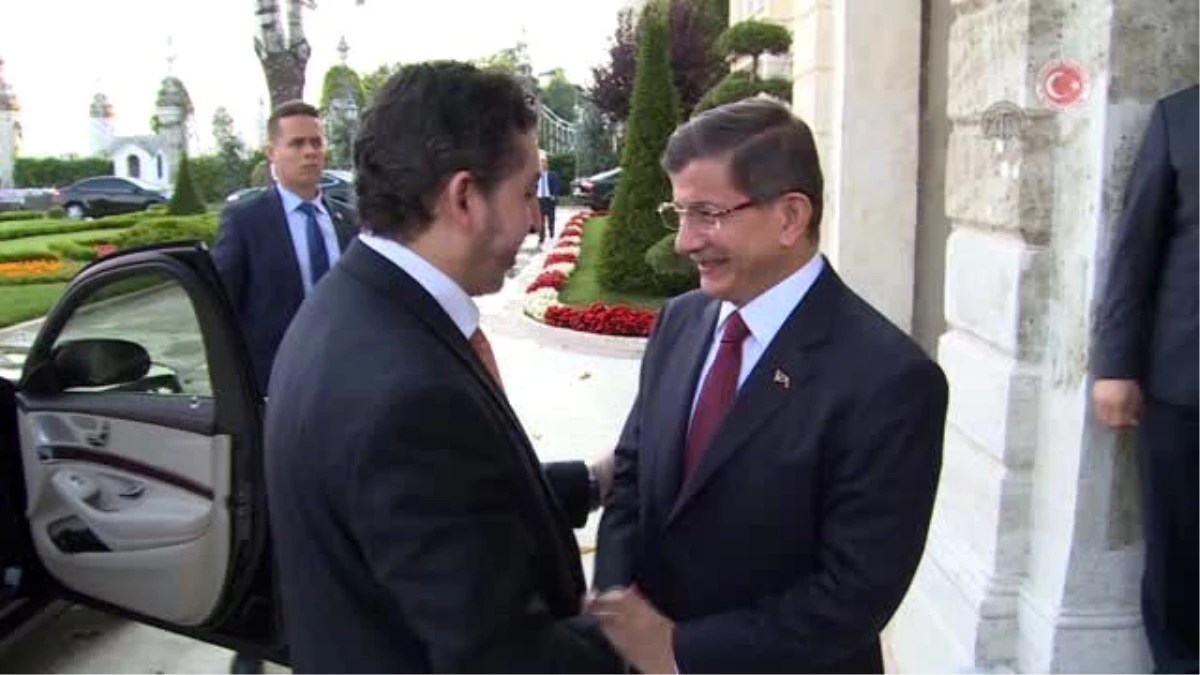 Başbakan Ahmet Davutoğlu, Halife El-Gavi\'yi Kabul Etti