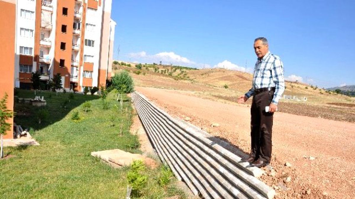 Başkan Özdemir TOKİ Yolunu Denetledi
