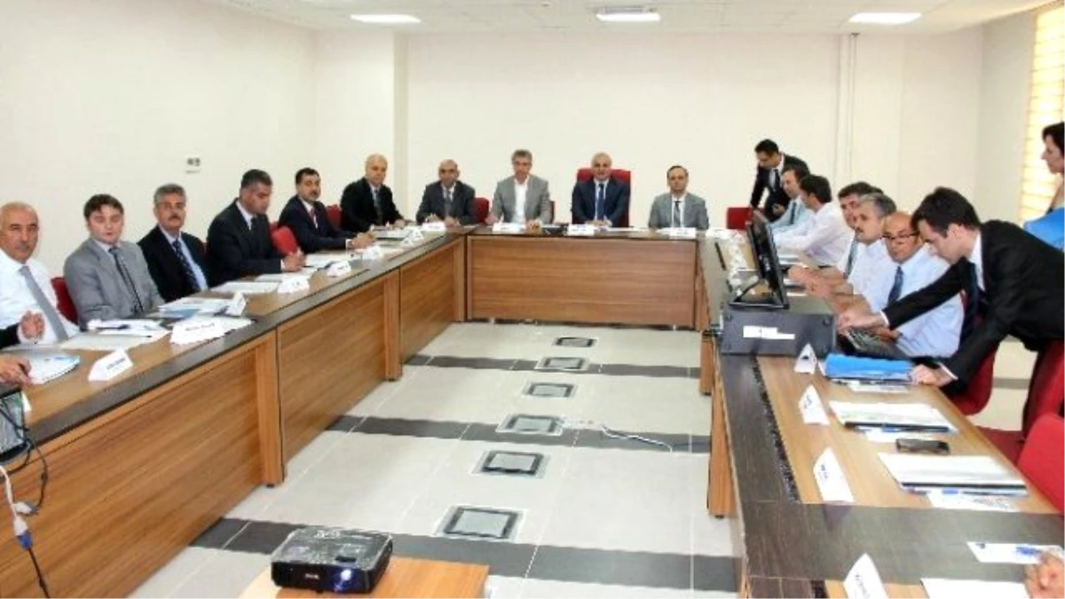 Elazığ\'da İl Uyuşturucu Koordinasyon Kurulu Toplandı