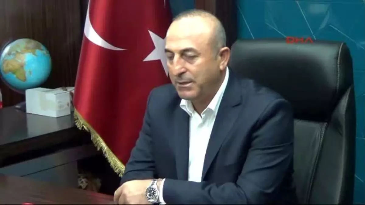 Ordu - Bakan Çavuşoğlu: Kobani\'ye Bugüne Kadar Verdiğimiz Destek Ortada