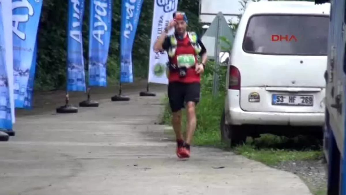 Rize Uluslararası Kaçkar Ultra Maratonu Başladı