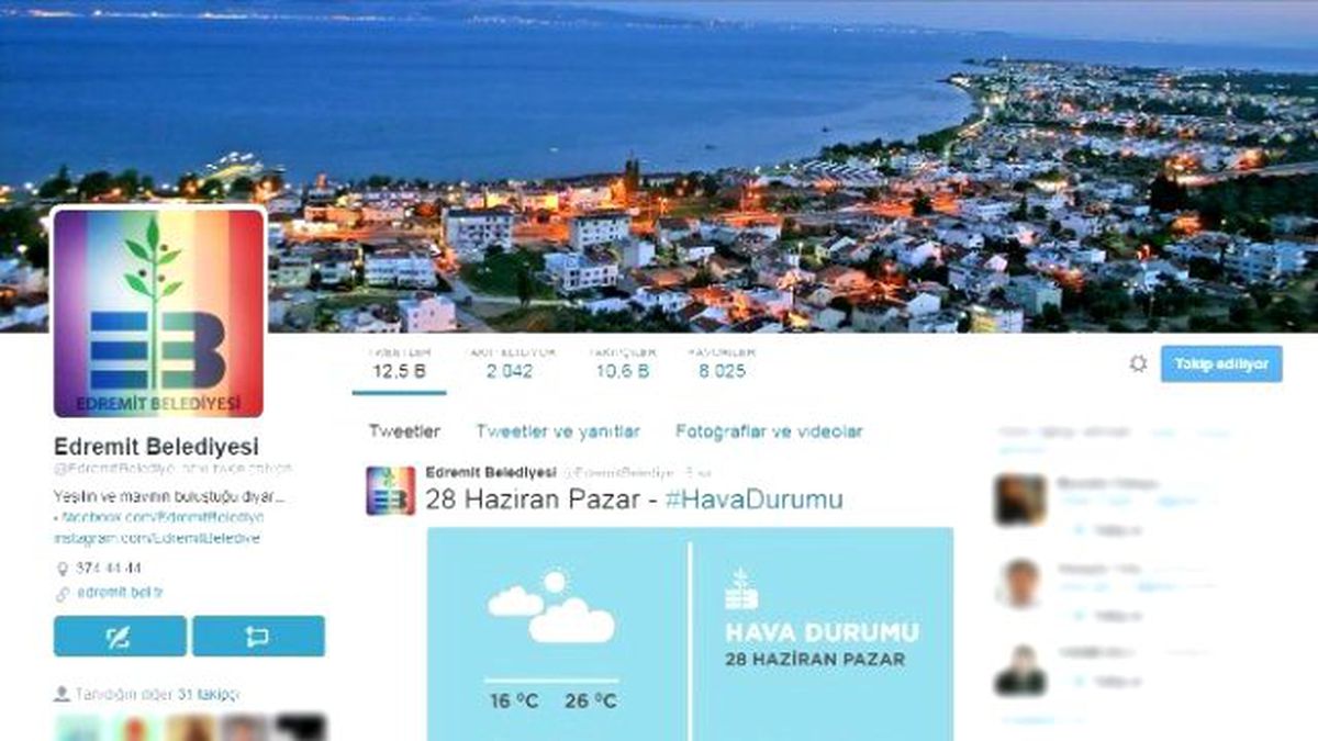 Edremit Belediyesi\'nden Onur Haftası\'na Destek