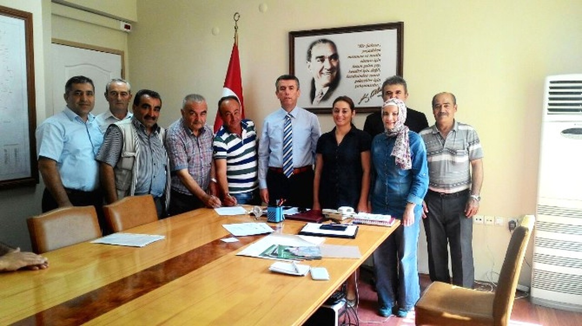 Kırkağaç\'ta Organik Tarım Sözleşmesi İmzalandı