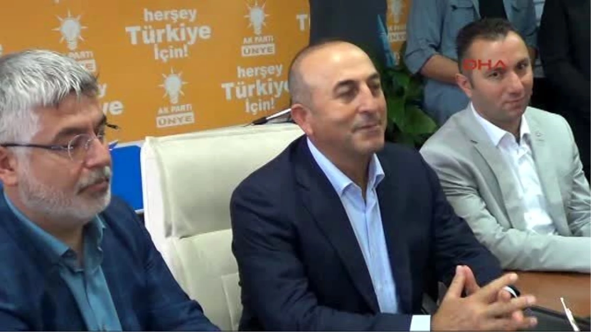 Ordu - Bakan Çavuşoğlu: Mgk\'dan Sonra Gerekli Açıklamayı Yaparız