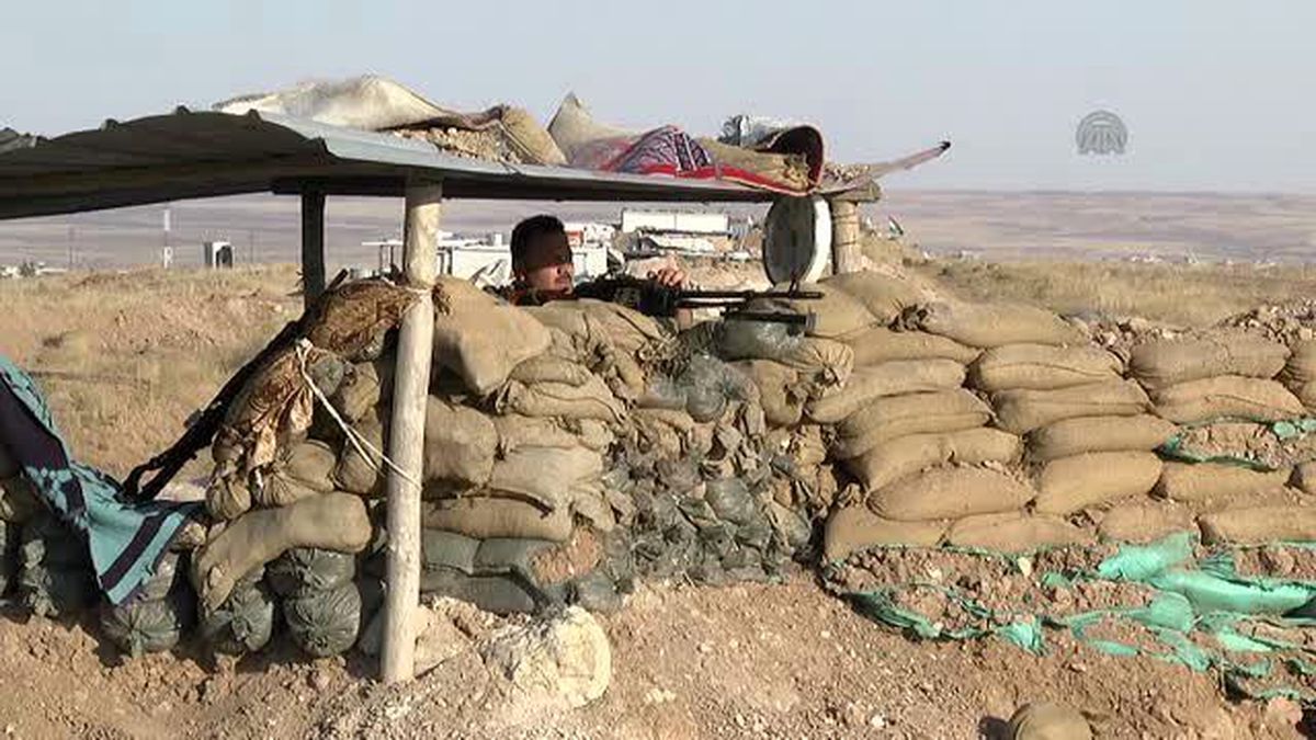 Peşmerge Sınır Hattında IŞİD Nöbeti Tutuyor