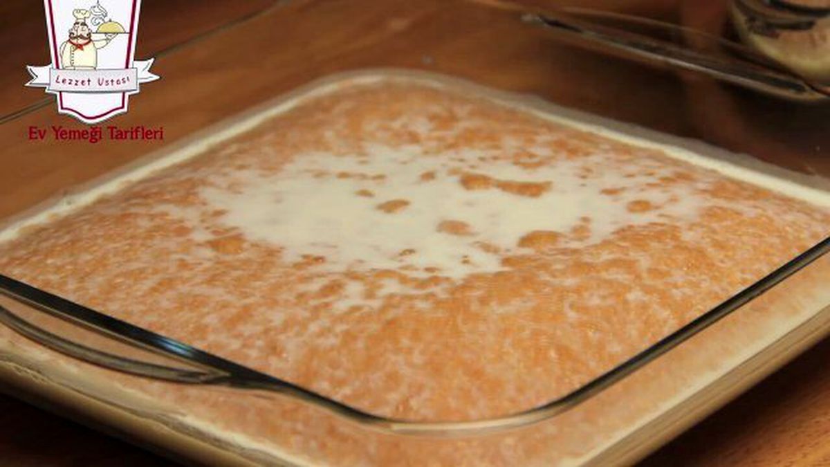 Sütlü Kek Tarifi Trileçe - Karamelli Şekerli Leziz Islak Kek