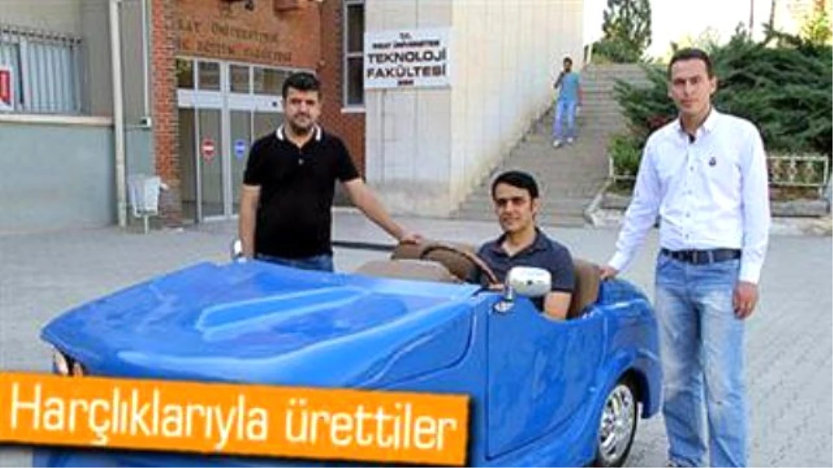 10 Bin Liraya Elektrikli Otomobil Yaptılar