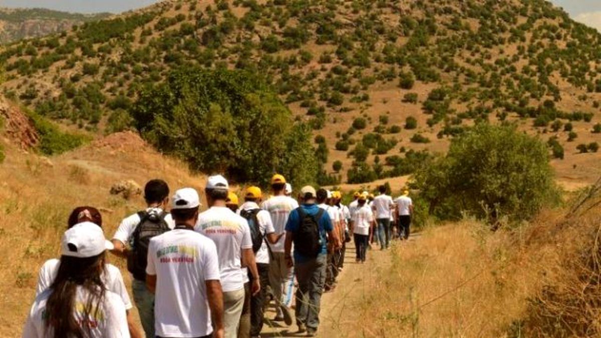 3. Doğa Yürüyüşü Hani\'de Yapıldı