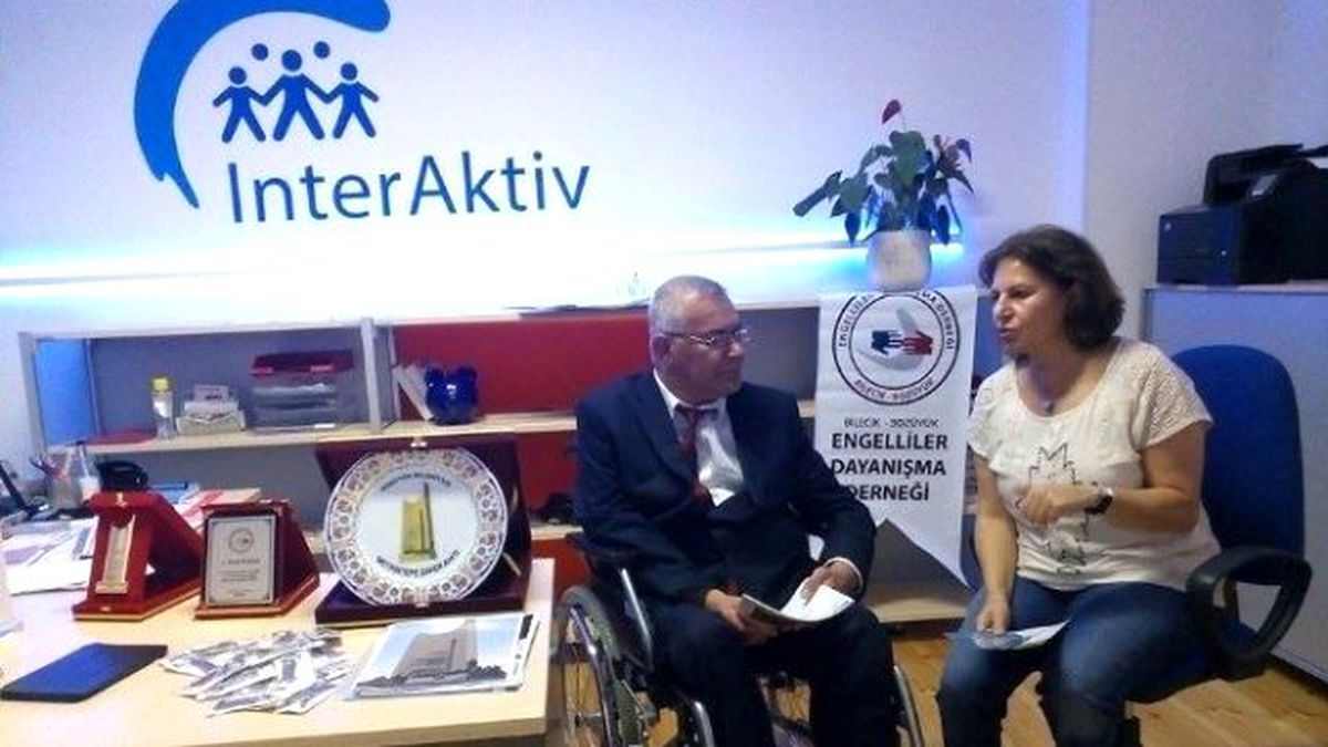 Bozüyük Engelliler Derneği Başkanı Çelik\'in Almanya Ziyareti