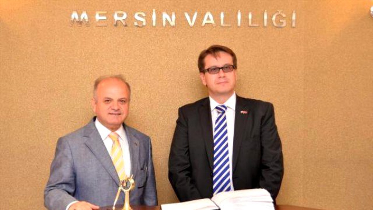 Çek Büyükelçi Kafka Mersin\'i Ziyaret Etti