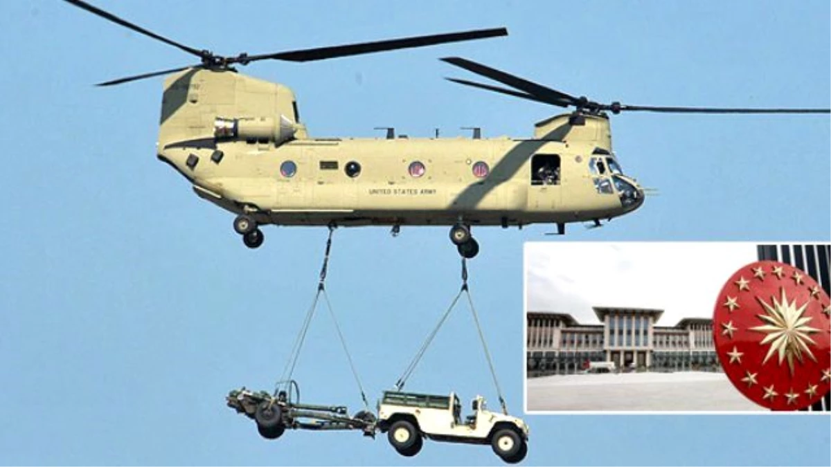 Cumhurbaşkanlığı Sarayı\'na Dev Askerî Nakliye Helikopteri Alınıyor