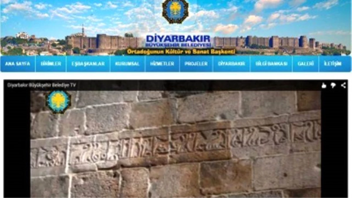 Diyarbakır Büyükşehir Belediye TV Test Yayına Başladı