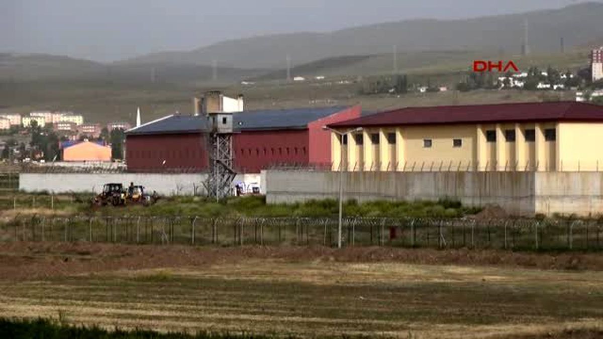 Erzurum - Cezaevinde \'Göçük\': 1 Yaralı